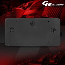 Black Front License Plate Tag Holder Mounting Bracket Kit for 2012-2016 Tesla S