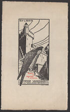 16)Nr.095,EXLIBRIS, Robert Michiels, 1935, Adler