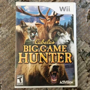 Cabela's Big Game Hunter (Nintendo Wii, 2007) with Manual Included - Picture 1 of 4