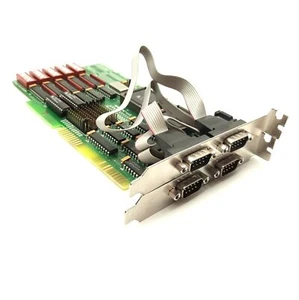 BLASTRONIX 232/4S Serial/COM I/O Card, ISA, 4x DB9 RS-232 - Picture 1 of 5