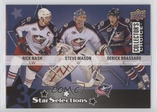 2009-10 Upper Deck Collector's Choice Rick Nash Steve Mason Derick Brassard #209
