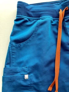 FIGS Limited Edition Karibikblau Peeling Set Cargohose Catarina Top Größe XS T - Bild 1 von 13