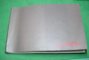 1991 Acura Legend Sedan Owners Manual Book Fuse chart - Picture 1 of 1