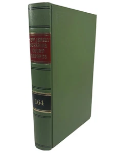 New Jersey NJ Superior Court Case Reports Volume 164 Law Hardcover Text Book - Picture 1 of 6
