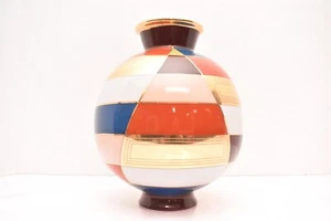 Jonathan Adler - Porcelain Vase - Torino Stripes - Picture 1 of 9