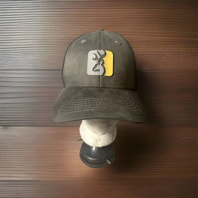 Sombrero Browning Para Hombre SnapBack Negro Armas de Fuego Buck Sombrero de Trabajo Exterior Bordado Foto 1 de 4