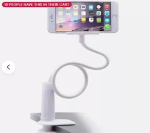 Phone Holder Stand Adjustable Gooseneck Desk Table Desktop Mount Universal 360° - Picture 1 of 8