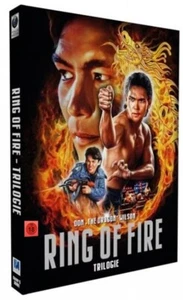 Mediabook Ring Of Fire 1 2 3 Trilogy Uncut Don The Dragon Wilson 3 Blu-Ray DVD - Picture 1 of 2