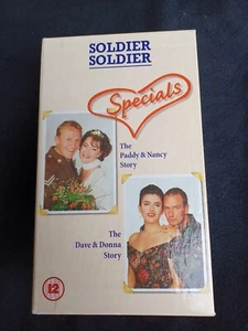 Soldier Soldier Specials VHS Box Set PAL Video Cassette Tapes Paddy Dave Tucker - Picture 1 of 9