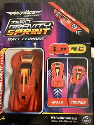 Airhogs Zero Gravity Sprint Wall Climber Remote Car New *SEALED* - Image 1 of 4