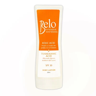 BELO ESSENTIALS Belo Kojic Acid & Tranexamic Acid Intensive Lightening Body Lotion 200ml