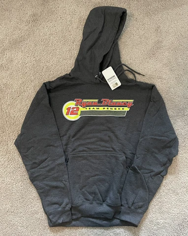 Ryan Blaney Hoodie - FREE NASCAR Koozie - SIZE SMALL Cover