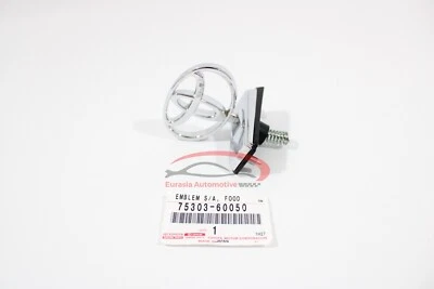 Emblema capó original Toyota Land Cruiser 1991-1997 7530360050 OEM Foto 1 de 3