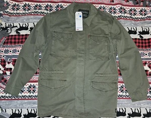 Men's Levi's Military Green Jacket Large - Picture 1 of 7