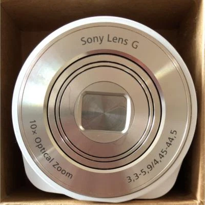 Used Sony Cyber-shot for Digital Camera DSC-QX10 18.2MP White  from Japan F/S - Image 1 of 4