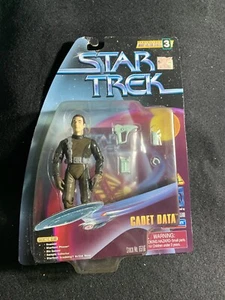 Datos de cadetes de la Academia de la Flota Estelar de Star Trek. Juguetes Playmates vintage - Imagen 1 de 3