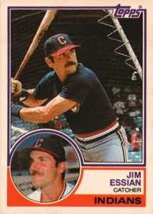 1983 Topps Traded #30Ta - Jim Essian VAR - Cleveland Indians 83-2068 - Picture 1 of 2