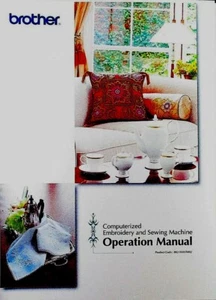 Manual Brother Innov-is 6000 D Innovis Embroidery Sewing Machine Bound - Picture 1 of 1