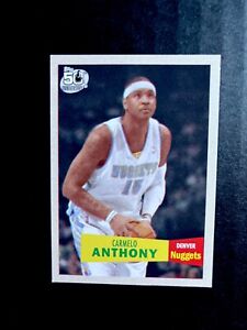 Carmelo Anthony 2007 Topps 50th Anniversary #15