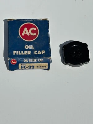 Tapa de llenado de aceite NOS AC FC22 1964 Chevy 409 1950-60’s Chevrolet 861072 - fecha 1963 Foto 1 de 4