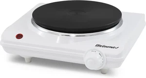 Elite Gourmet ESB-301F Countertop Single Cast Iron Burner, 1000 Watts Electric H - Picture 1 of 12
