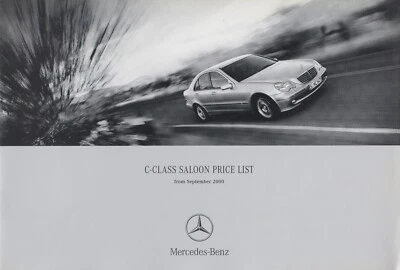 Price List UK Mercedes C-Class Saloon (W203) 09-00 - Imagen 1 de 2
