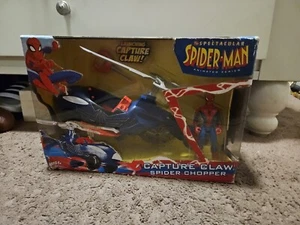 The Spectacular Spider-Man Serie Animada Capture Claw Spider Chopper 2008 Nuevo - Imagen 1 de 9