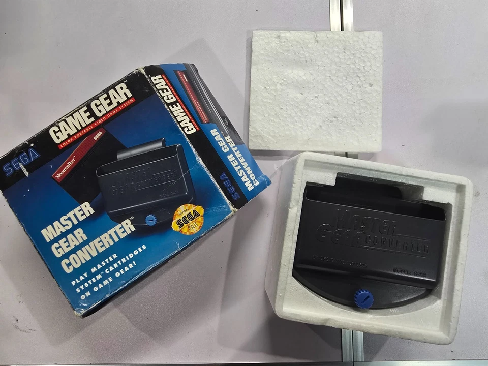 Sega Master Gear Converter - Game Gear 1991 - Excellent condition - Original Box - Image 1 of 4