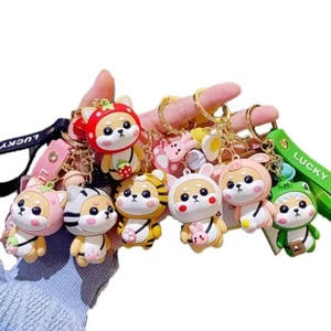 Entzückender Shiba Inu Charms Anhänger für Taschen Rucksäcke niedliche Schlüsselanhänger - Bild 1 von 29