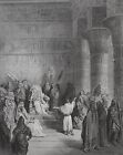 Israël Joseph explique les songes de Pharaon Gustave Doré 1874