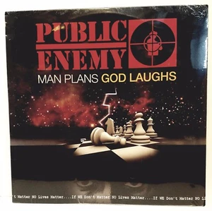 PUBLIC ENEMY "Man Plans God Laughs" [LP] (Vinyl, Jul-2015, Cobraside) - Picture 1 of 2
