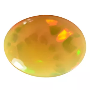 3.91 Ct. Excellent Play Of Color Ethiopian Solid Opal WITH GLC CERTIFY - Picture 1 of 1