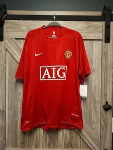 Manchester United BNWT Home 2007 08 09 Nike Shirt Jersey XL Red Devils Football - Bild 1 von 11