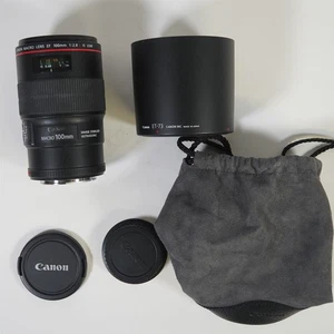 Canon EF Macro 100mm f/2.8 IS USM Teleobjektiv NEAR MINT - Bild 1 von 6