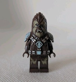 1x Lego Minifigure Star Wars Episode 3 Wookiee Chief Tarfful Brown 75043 sw0530