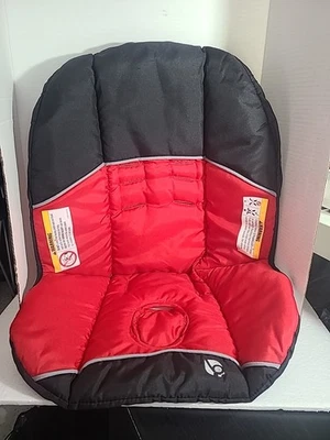 Baby Trend Skyview Travel System Infant Seat Fabric Cover Padding Red/Black.  - Image 1 of 4