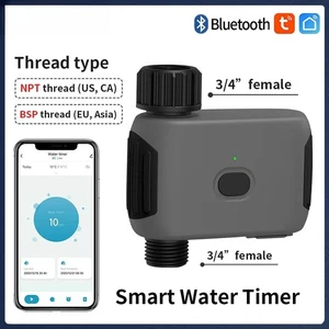 LOT New Bluetooth Garden Water Timer Rain Delay Programmable Automatic Sprinkler - Picture 1 of 33