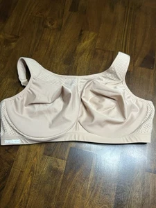 Glamorize Sport Elite Performance Bra Size 44DD Underwire NWOT Beige - Picture 1 of 4
