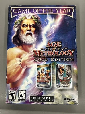 SIGILLATO Age of Mythology: Gold Edition Gioco dell'anno Videogioco PC - Immagine 1 di 4