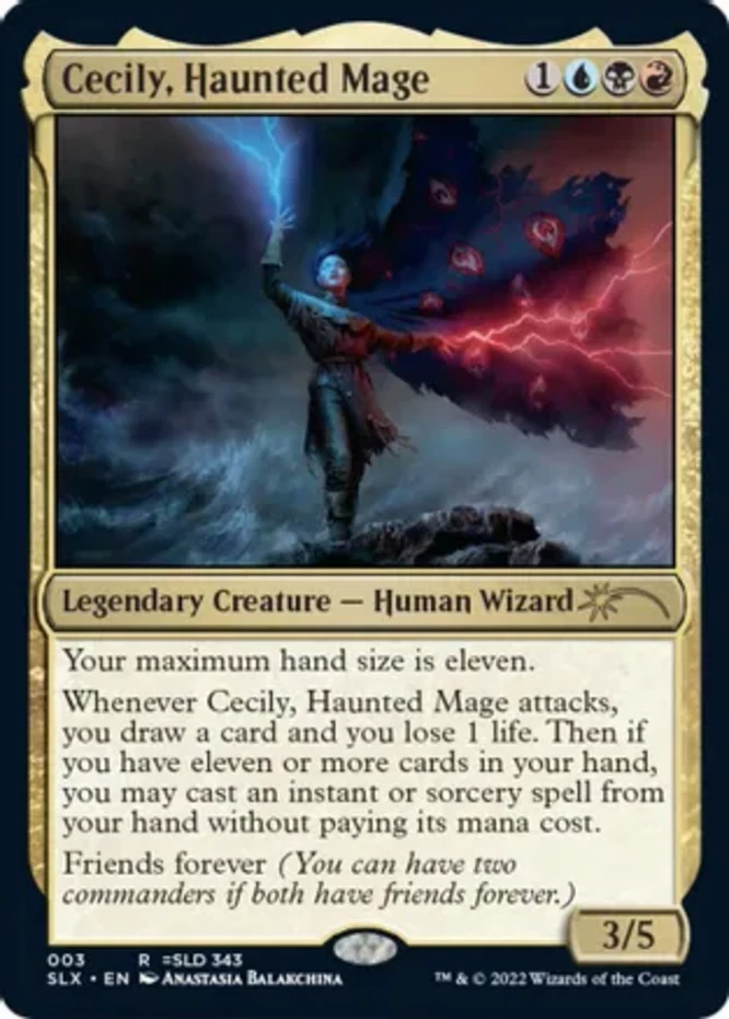 Cecily, Haunted Mage x1 NM Magic the Gathering 1x Promos mtg card - Image 1 of 1