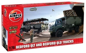 AIRFIX A03306A .WWII 3-Ton G.S. and Troop Trucks. 1/76 scale Kit - Picture 1 of 4