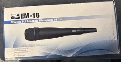 DAP Audio EM 16 Handheld Mikrofon Uhf Wireless UHF Sender 16freq - Bild 1 von 4