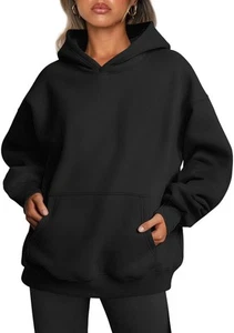 Womens Oversized Hoodies Fleece Sweatshirts Sweaters Pullover Outfits Clothes - Picture 1 of 345