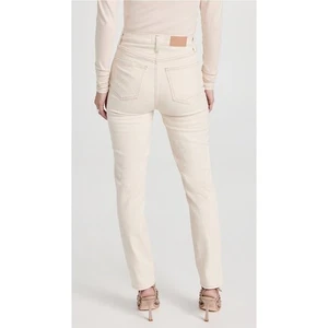 Jeans Pistola Kate High Rise Slim Dritti Taglia 31 East Side Tan Denim Momcore - Foto 1 di 10