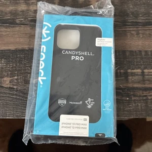 New! Speck Products CandyShell Pro iPhone 13 Pro Max&12 Pro Max Black/Slate Grey - Photo 1 sur 2