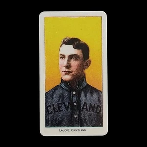 Nap Lajoie Cleveland Piedmont Porcelain Tobacco Card RP /1909 - Picture 1 of 2