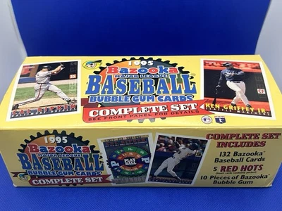 1995 Bazooka Baseball Bubble Gum Cards  Set.  Missing Gum. - Image 1 of 4