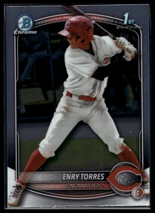 2025 Bowman Chrome Enry Torres Bowman Chrome Prospects Cincinnati Reds #BCP-168 - Picture 1 of 1