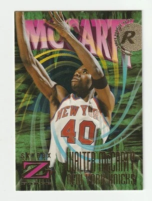 1996-97 SkyBox Z Force #157 Walter McCarty RC, Kentucky Wildcats - Image 1 of 2