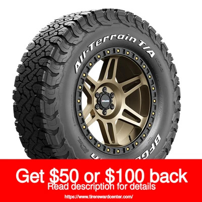 BFGOODRICH All Terrain T/A KO3 LT255/65R17 114/110S RWL 8 Ply (Quantity of 4) Foto 1 de 3